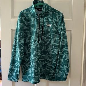 North Face Quarter zip pullover